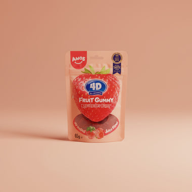 4D Fruit Gummy strawberry burst
