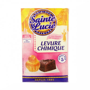 Levure chimique 5 sachets 10g Sainte Lucie
