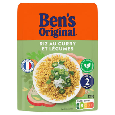 Ben’s Riz curry legume-220g
