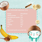 SMOOTHIE BIO BANANE, COCO & CANNELLE - SANS SUCRE AJOUTÉ - SANS LACTOSE - DÈS 24M - 200ML