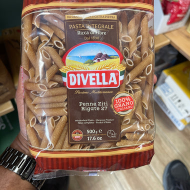 Penne ziti rigate 27 - 500g divella