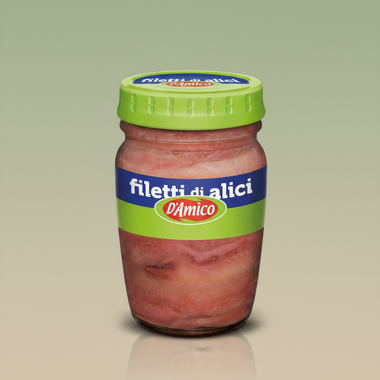 Anchois - Filetti di alici - D’Amico - 80 g