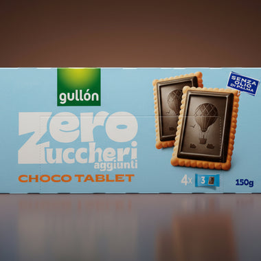 Gullon - choco tablet - sans sucre ajouté - sans huile de palme