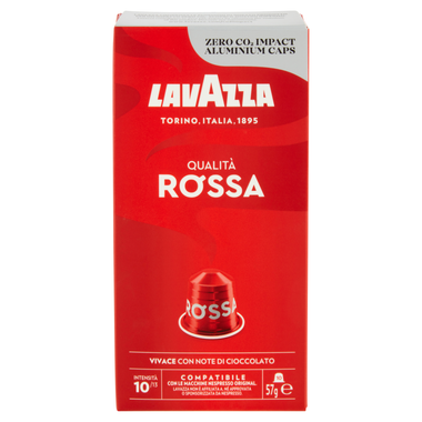 Capsules de café Qualitá Rossa - Lavazza-x10-57g