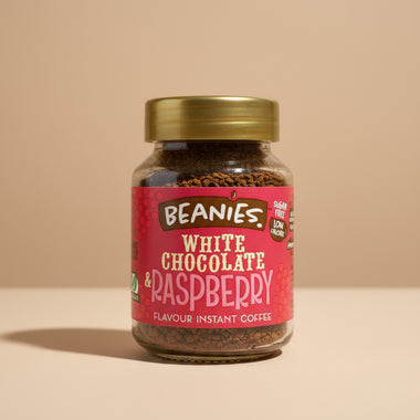 BEANIES Barista White chocolate & raspberry Soluble-50g