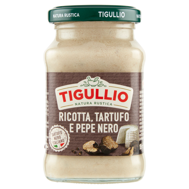 Ricotta Tartufo e pepe nero - Tigullio - 185 g