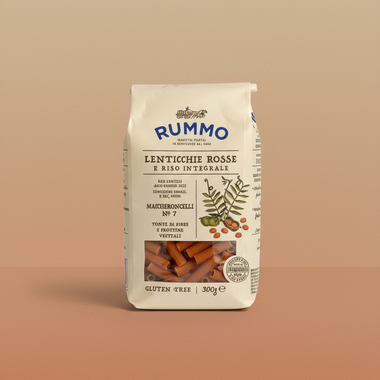 Rummo - Lenticchie Rosse - Maccheroncelli n7 - 300g