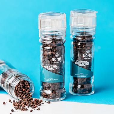 Moulin de Poivre noir Sauvage - NOMIE