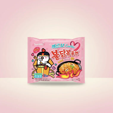 Buldak rose - hot chicken flavor ramen - carbonara - 140g