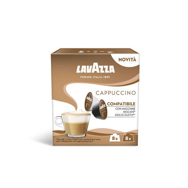 Dosettes Dolce Gusto - Cappuccino - Lavazza - 8 - 200g