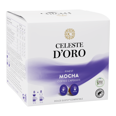 Dosettes Dolce Gusto - Celeste d’Oro - Finest Mocha - 8 - 216 g