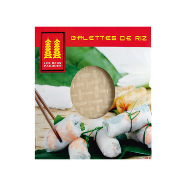 Galettes de riz - Les deux Pagodes 100g