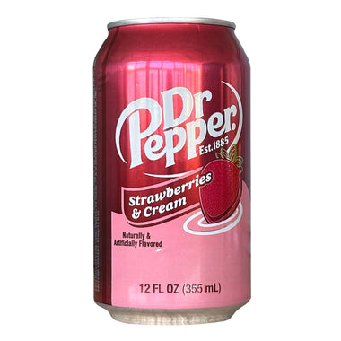 Dr Pepper - Strawberry & Cream 33cl