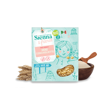 PATES BIO - MINI CONCHIGLIETTES - DÈS 12 MOIS - 300g