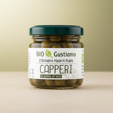 Capres au vinaigre - Bio Gustiamo - 100g