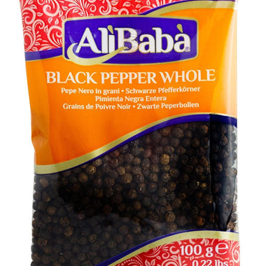Poivre Noir en Grain AliBaba 100g