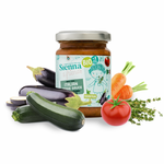 SAUCE ITALIENNE TOMATE ET LÉGUMES POUR BEBES - 100% NATUREL - SANS ADDITIFS - DÈS 8 MOIS - 130G