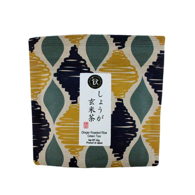Thé Japonais genmaicha gingembre et riz torréfié - 40g
