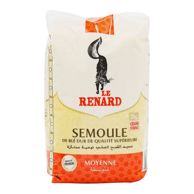 Semoule moyenne Le Renard 2kg