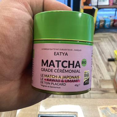 EATYA Matcha grade cérémonial bio