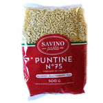 Pâtes Putine langue d'oiseau n°75 Savino Pasta 500g