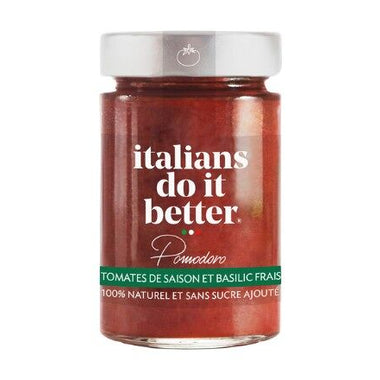 Sauce Tomates fraîches et basilic AOP - Italians do it better - 500g