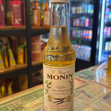 Sirop monin vanille de Madagascar 25cL