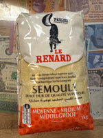 Semoule moyenne Le Renard 1kg