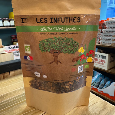 Les infuthes - Thé vert cannelle