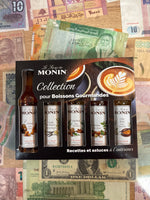 Coffret de sirops pour boissons gourmandes - Monin - 5x 5cL