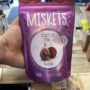 Miskets Fig freeze dried Milk chocolate covered