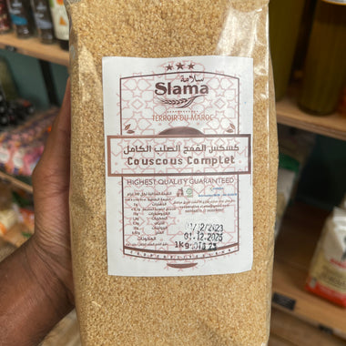 Slama couscous complet semoule terroir du Maroc 1kg