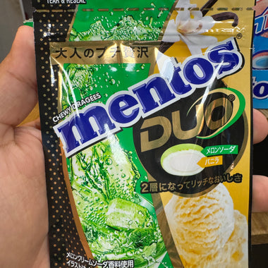 Mentos 2 in 1 - soda melon vanille