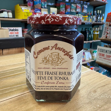 Confiture Comme Autrefois - Griotte Fraise Rhubarbe Fève de Tonka