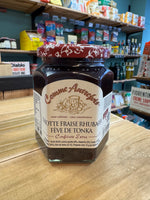 Confiture Comme Autrefois - Griotte Fraise Rhubarbe Fève de Tonka
