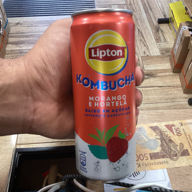 Lipton kombucha morango e hortela 33cl
