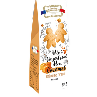 Mini gingerbread men - Salted butter caramel - Fortwenger - 500 g