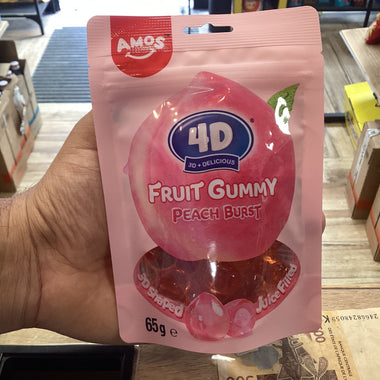 4D Fruit Gummy peach burst