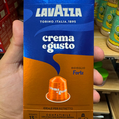 Capsules de café Crema egusto Risveglio Forte- Lavazza-x10-57g