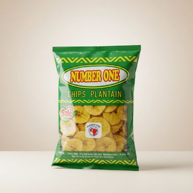 NUMBER ONE - Chips plantain salé