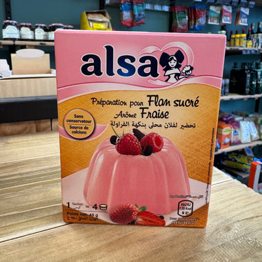 Alsa - Préparation pour Flan sucré fraise