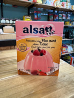 Alsa - Préparation pour Flan sucré fraise