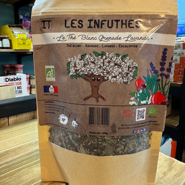 Les infuthes - The blanc, grenade, lavande