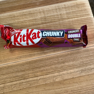 KitKat chunky Crunchy Double choc - barre chocolatée - 42 g