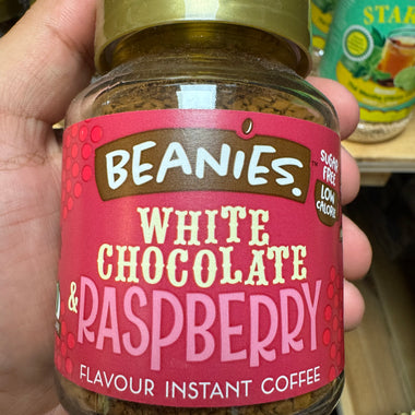 BEANIES Barista White chocolate & raspberry Soluble-50g