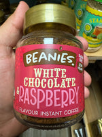 BEANIES Barista White chocolate & raspberry Soluble-50g