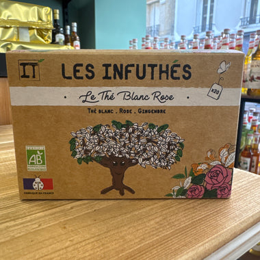 Les infuthes - The blanc, rose, gingembre