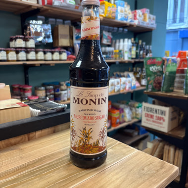 Monin - Muscovado sugar ( sucre muscovado île Maurice ) - 70cl