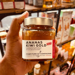 Confiture Ananas Kiwi Gold Fleur de Sureau - 250g