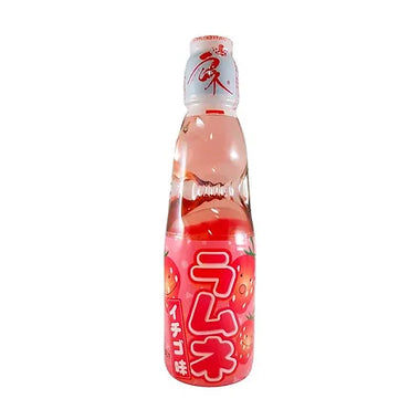 Limonade japonaise Hata Kosen Ramune - Goût Fraise 200ml